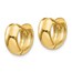 14k 7 mm Hinged Hoop Earrings