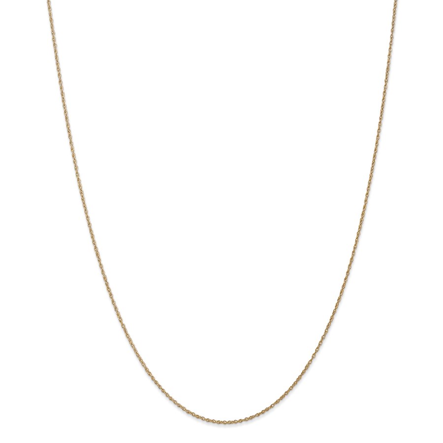 14k .8 mm Light-Baby Rope Chain Necklace - 16 in.