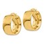 14k 9.75 mm Polished Round Hoop Earrings
