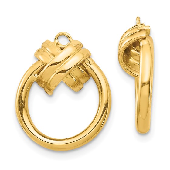 14K Dangle Earring Jacket - 17.48 mm 14K Dangle Earring Jacket - 17.48 mm
