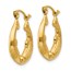 14k Dolphin Hoop Earrings