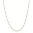 14k Gold 0.80 mm Spiga Pendant Chain Necklace - 16 in.