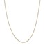 14k Gold 0.80 mm Spiga Pendant Chain Necklace - 16 in.