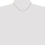 14k Gold 0.80 mm Spiga Pendant Chain Necklace - 16 in.