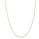 14k Gold 1.10 mm Singapore Chain Necklace - 16 in.