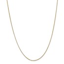 14k Gold 1.15 mm Rolo Pendant Chain Necklace - 16 in.