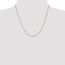 14k Gold 1.15 mm Rolo Pendant Chain Necklace - 20 in.