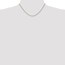 14k Gold 1.2 mm Diamond-cut Spiga Chain Necklace - 16 in.