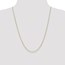 14k Gold 1.3 mm Cable Chain Necklace - 24 in.