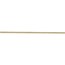 14k Gold 1.3 mm Solid Diamond Cut Cable Chain - 20 in.