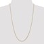 14k Gold 1.4 mm Diamond Cut Cable Chain - 20 in.
