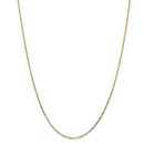 14k Gold 1.40 mm Diamond-cut Cable Chain Necklace - 24 in.