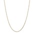14k Gold 1.40 mm Diamond-cut Cable Chain Necklace - 24 in.