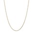 14k Gold 1.40 mm Diamond-cut Cable Chain Necklace - 24 in.
