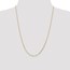 14k Gold 1.40 mm Diamond-cut Cable Chain Necklace - 24 in.