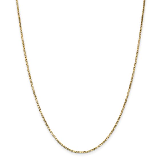 14k Gold 1.5 mm Anchor Link Chain Necklace - 20 in. 14k Gold 1.5 mm Anchor Link Chain Necklace - 20 in.