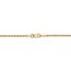 14k Gold 1.5 mm Diamond Cut Rope w/Lobster Clasp Chain - 20 in.