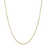 14k Gold 1.5 mm Parisian Wheat Chain Necklace - 16 in.