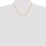 14k Gold 1.5 mm Parisian Wheat Chain Necklace - 18 in.