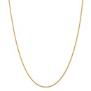 14k Gold 1.5 mm Parisian Wheat Chain Necklace - 24 in.