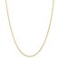 14k Gold 1.5 mm Parisian Wheat Chain Necklace - 24 in.