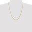 14k Gold 1.5 mm Parisian Wheat Chain Necklace - 24 in.