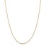 14k Gold 1.50 mm Diamond-cut Rope Chain Necklace - 16 in.