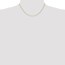 14k Gold 1.50 mm Diamond-cut Rope Chain Necklace - 16 in.