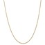 14k Gold 1.50 mm Handmade Regular Rope Chain Necklace - 18 in.