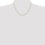14k Gold 1.50 mm Handmade Regular Rope Chain Necklace - 18 in.