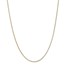 14k Gold 1.55 mm Rolo Pendant Chain Necklace - 18 in.