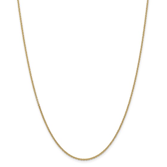 14k Gold 1.6 mm Cable Chain Necklace - 24 in. 14k Gold 1.6 mm Cable Chain Necklace - 24 in.