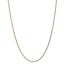 14k Gold 1.65 mm Solid Polished Spiga Chain Necklace - 18 in.