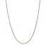 14k Gold 1.65 mm Solid Polished Spiga Chain Necklace - 18 in.