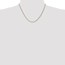 14k Gold 1.65 mm Solid Polished Spiga Chain Necklace - 18 in.