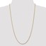 14k Gold 1.75 mm Diamond Cut Rope w/Lobster Clasp Chain - 18 in.
