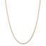 14k Gold 1.75 mm Diamond-cut Rope with Chain Necklace - 30 in.