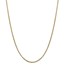 14k Gold 1.75 mm Hollow Round Box Chain Necklace - 20 in.
