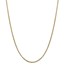 14k Gold 1.75 mm Hollow Round Box Chain Necklace - 24 in.