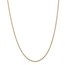 14k Gold 1.8 mm Solid Polished Cable Chain Necklace - 18 in.