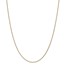 14k Gold 1 mm Cable Chain Necklace - 24 in.