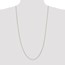 14k Gold 1 mm Cable Chain Necklace - 30 in.
