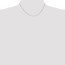 14k Gold 1 mm Singapore Chain Necklace - 16 in.