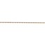 14k Gold 1 mm Singapore Chain Necklace - 16 in.