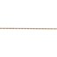 14k Gold 1 mm Singapore Chain Necklace - 24 in.