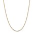 14k Gold 2.2 mm Diamond-cut Cable Chain Necklace - 24 in.