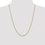 14k Gold 2.2 mm Diamond-cut Cable Chain Necklace - 24 in.