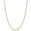 14k Gold 2.25 mm Diamond-cut Rope Chain Necklace - 18 in.