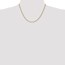 14k Gold 2.25 mm Diamond-cut Rope Chain Necklace - 18 in.