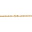 14k Gold 2.25 mm Diamond Cut Rope w/Lobster Clasp Chain - 24 in.